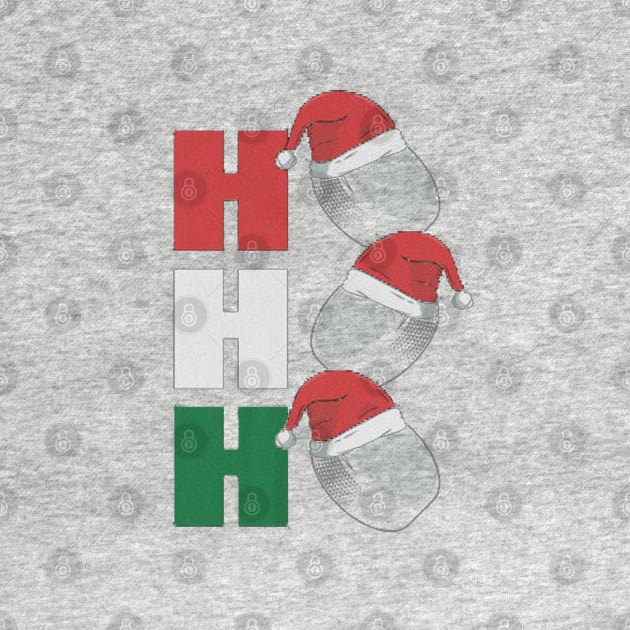Ho Ho Ho Hockey Puck by kiwodesign